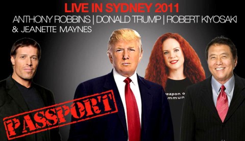 TRUMP and JEANETTE - Sydney, Business Seminar