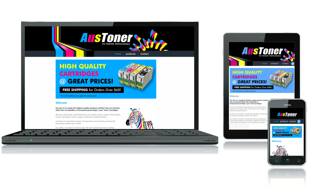 Austoner website goes live, website design, hosting, graphic design, print, 